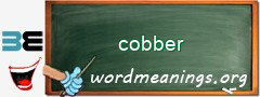 WordMeaning blackboard for cobber